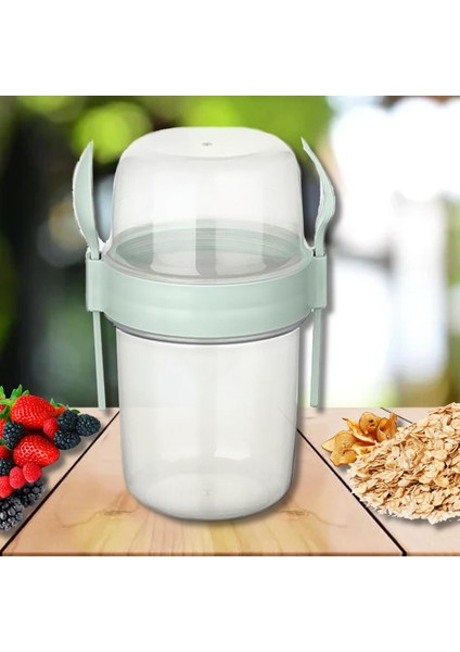 1100 ml Taken Go Müsli Kabı (AP-9453) Pastel Yeşil