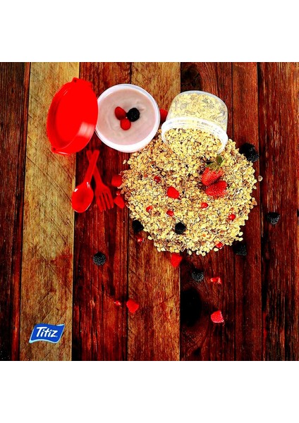 1100 ml Taken Go Müsli Kabı (AP-9453) Kırmızı