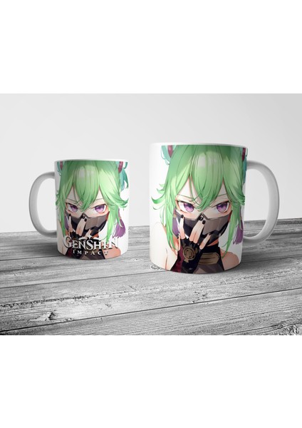 Shinobu - Genshin Impact Kupa Bardak Model 1
