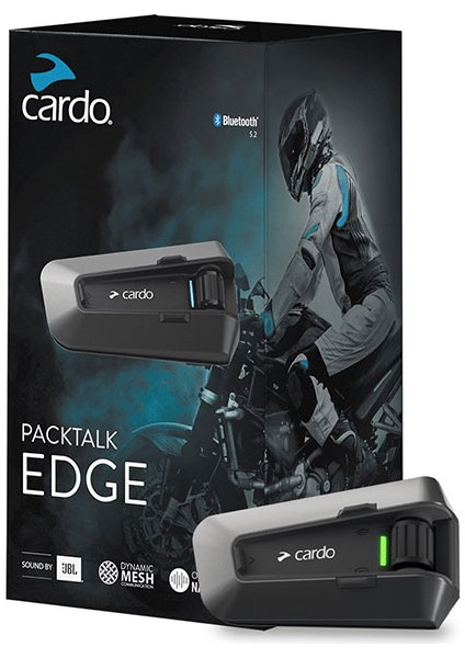 Cardo Packtalk Edge Jbl Bluetooth ve Intercom (Tekli Paket)