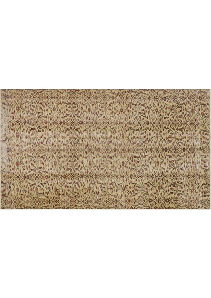 %100 Yün El Dokuma Eskitme Vintage Halı 152 x 265 cm 8735 fiyatları