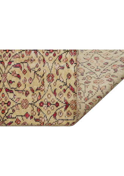 %100 Yün El Dokuma Eskitme Vintage Halı 152 x 265 cm 8735 modelleri