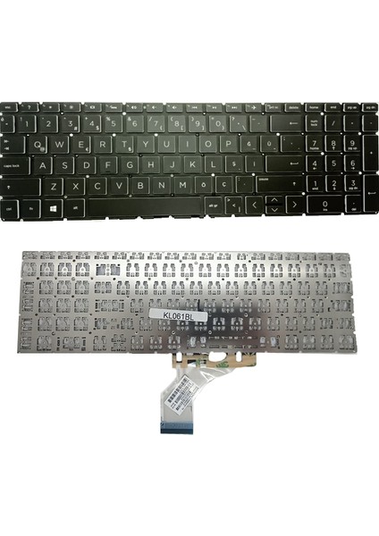 Hp 15-DA1002NT 5WC06EA, 15-DB0052NT 6RR85EA Işıklı Klavye