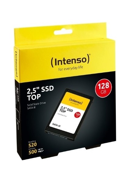 128GB Intenso 3812430 2.5" 520/500MB/S SSD