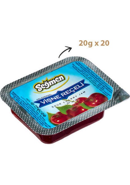 Vişne Reçeli Piknik 20 gr (20’li)