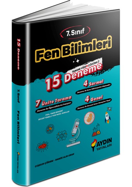 7. Sınıf Fen Bilimleri 15 Deneme