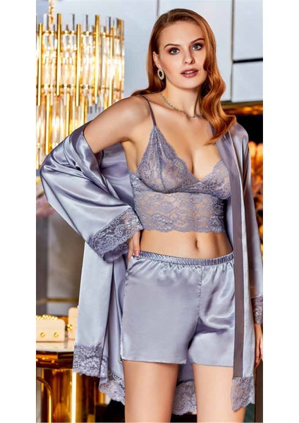 Saten Büstiyerli 4'lü Set fırsatları