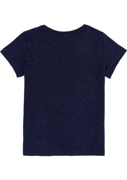 Kız Çocuk Lacivert T-Shirt 50252294-VR033