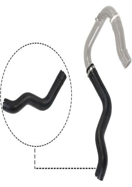 R11545 Turbo Hortumu Buyuk ( Fiat : Punto Evo Grande Punto 1.3Jtd 75 Hp 05-- ) 55703078 (WR922614)