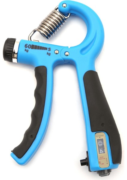 Mavi 5-60 kg Ayarlanabilir El Yay Hand Trainer - Ayarlanabilir El Yayı El Yayı fiyatları