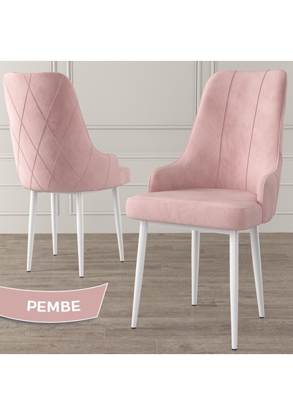 Concept Ram Serisi, 80X132 Açılabilir Masa Takımı, Beyaz Masa 4 Sandalye