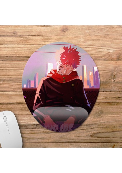 Jujutsu Kaisen Bilek Destekli Mousepad Model - 3 Oval