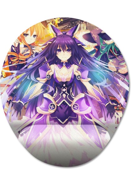 Date A Live Bilek Destekli Mousepad Model - 1 Oval