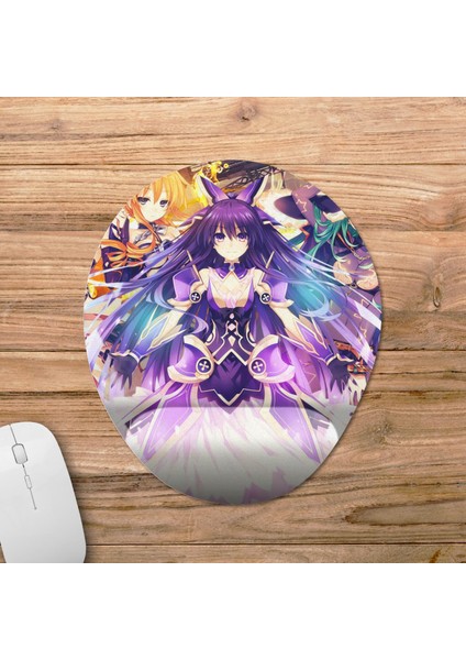 Date A Live Bilek Destekli Mousepad Model - 1 Oval fiyatları