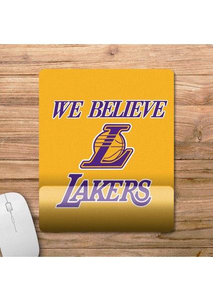 Los Angeles Lakers Bilek Destekli Mousepad Model - 2 fiyatları