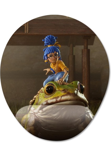 It Takes Two Bilek Destekli Mousepad Model - 2 Oval
