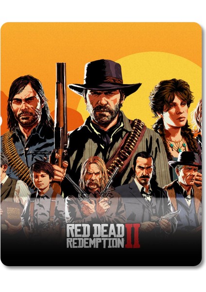 Red Dead Redemption 2 Bilek Destekli Mousepad Model - 1
