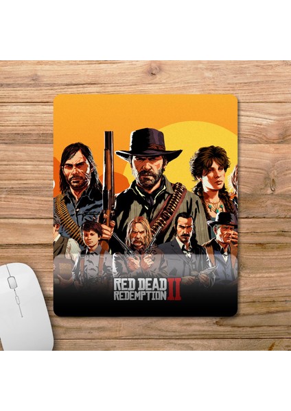 Red Dead Redemption 2 Bilek Destekli Mousepad Model - 1 fiyatları