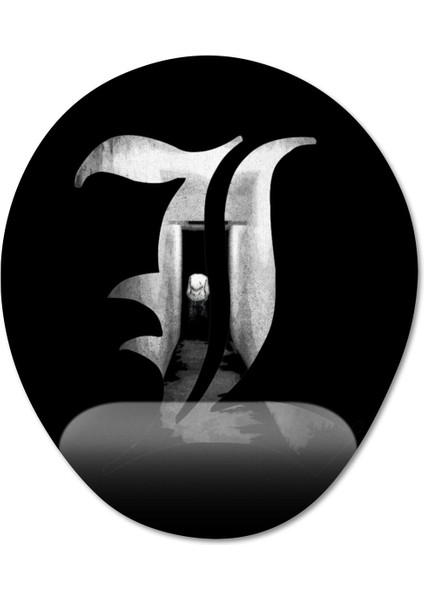 Death Note Bilek Destekli Mousepad Model - 4 Oval