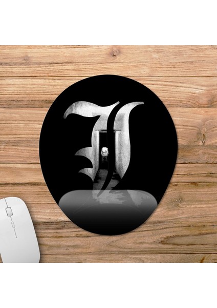 Death Note Bilek Destekli Mousepad Model - 4 Oval