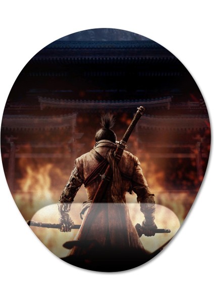 Sekiro: Shadows Die Twice Bilek Destekli Mousepad Model - 2 Oval