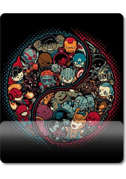 Marvel Avengers Chibi Bilek Destekli Mousepad Model - 1