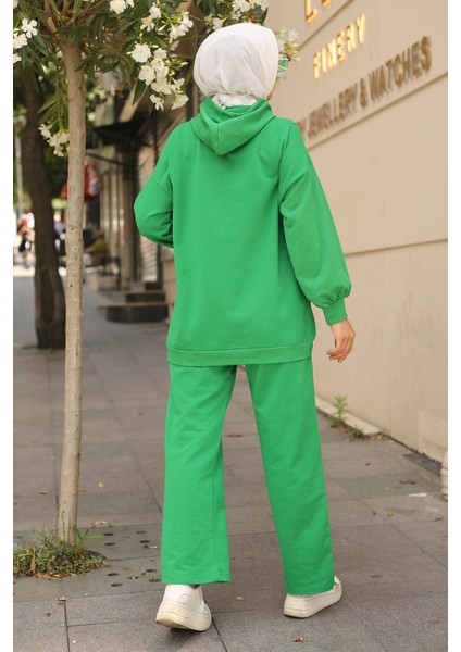 Yeşil Önü Etiketli İki İplik Tesettür Takım fırsatları