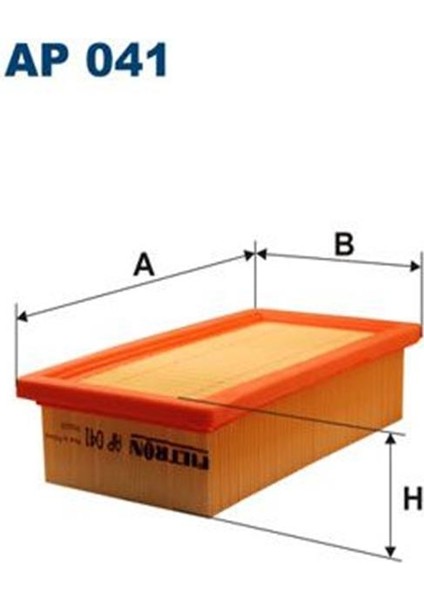 AP041 Hava Filtresi Tempra Tipo 60595381 FLTAP041 (WC474495)
