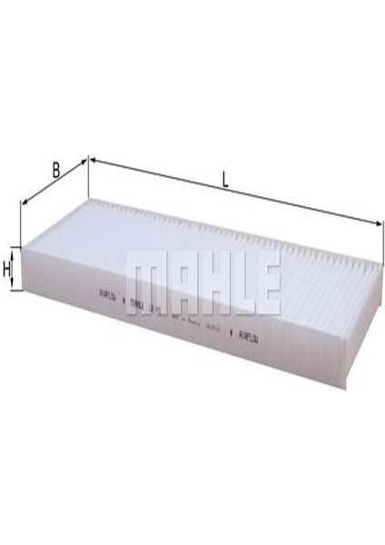 LA45 Filtre Polen-(Vw: Passat /audi: A4-A6 1.8-1.8t-1.9 Tdi ) 8A0819439 (WC886289)