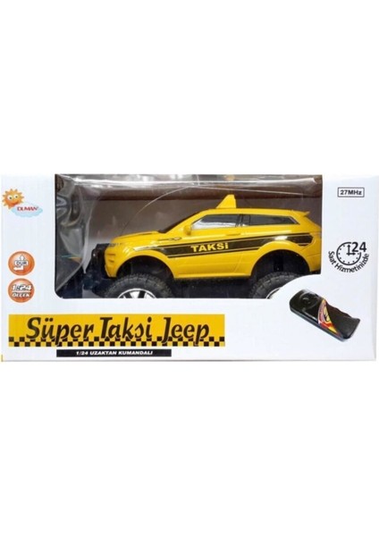 Uzaktan Kumandalı Taksi Jeep