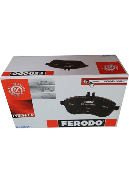 FDB1827 On Fren Balatasi A4 A6 1.8t 1.9tdi 95- Passat 1.8t 1.9tdi 95 00 Golf Iv 1.9tdi Superb 02- Fisli 1J0615105AE (WP237624)