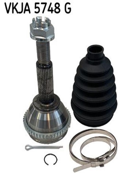 VKJA5748G Aks Kafa Dis Tamir Takimi Transit V184 2.0tdci / 2.4tdci 00-06 (Dis Freze: 28. Teker Tarafi Ic Freze: 26. Conta Capi: 57MM Boy : 184.5MM. H: 120.5) Absli: 48DIS 1328359 (WY411959)