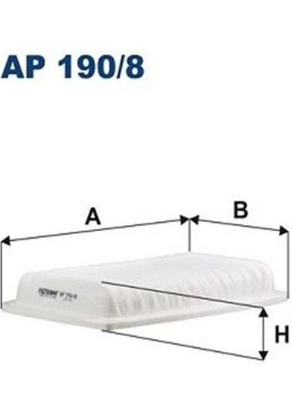 FILTRON AP190/8 Hava Filtresi Swift 10- Splash 10 1378069L00 AP1908 (WF111782)