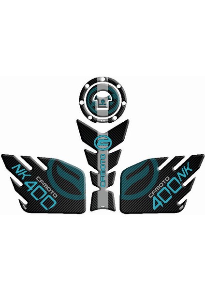 Cf Moto 400 Nk Tank Pad Set