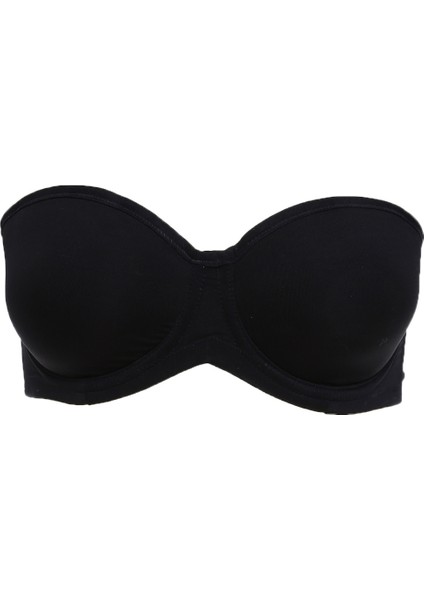Straplez Sütyen, 95 E, Siyah