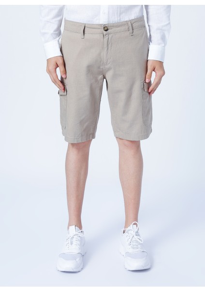 Slim Fit Bej Erkek Şort 222 Lcm 221008 Man 1 Bej fiyatları