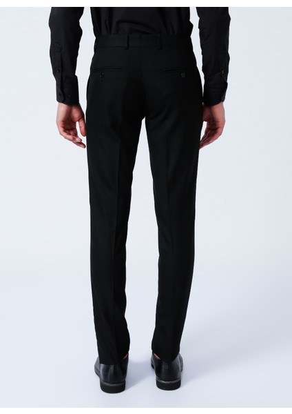 Normal Bel Normal Paça Slim Fit Siyah Erkek Pantolon PN1014300198 fırsatları