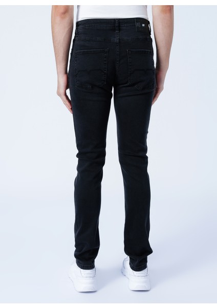 Normal Bel Slim Fit Gri Erkek Denim Pantolon 22.01.70.003_FRANCO Jeans