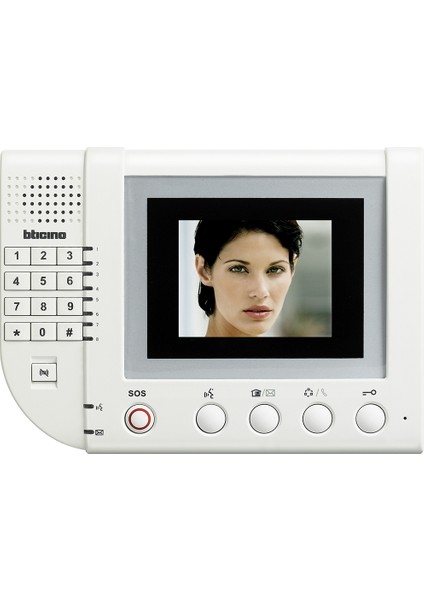 Btıcıno 321011 - 3,5" Görüntülü Diafon Beyaz