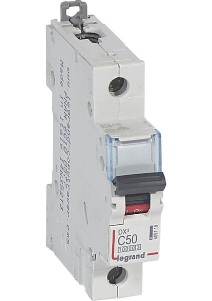 Monofaze 1X50A C Tipi Otomatik Sigorta 10KA 409119