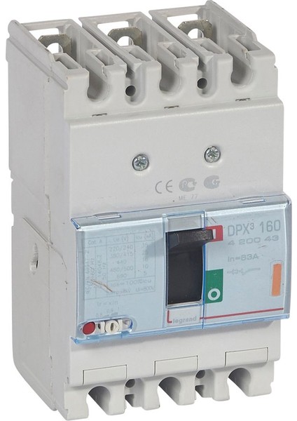 Dpx³ 160 Serisi Kompakt Şalter 3 Kutup Icu:25Ka Standart Tip 63A 400V Ac