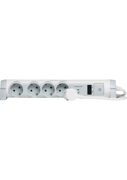 4 Lü Topraklı Grup Priz + 2Xrj45