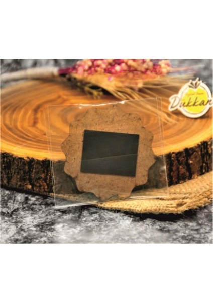 Magnet Evleniyoruz 3 Uv Baskılı Ahşap Magnet 50 Adet