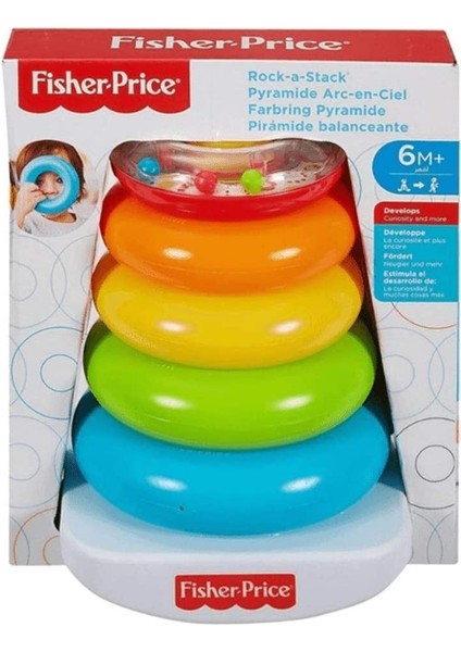 Fisher Price Renkli Halkalar, Üst Üste Dizilebilir, 5 Adet
