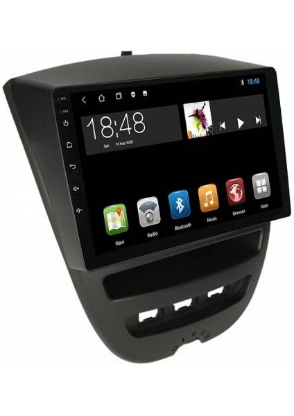 Nakamachi Peugeout 107 2005-2014 Android Sistem Carplay Destekli Multimedia Navigasyon Teyp