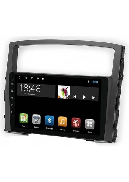 Nakamachi Mitsubishi Pajero 2006-2011 Android Sistem Carplay Destekli Multimedia Navigasyon Teyp