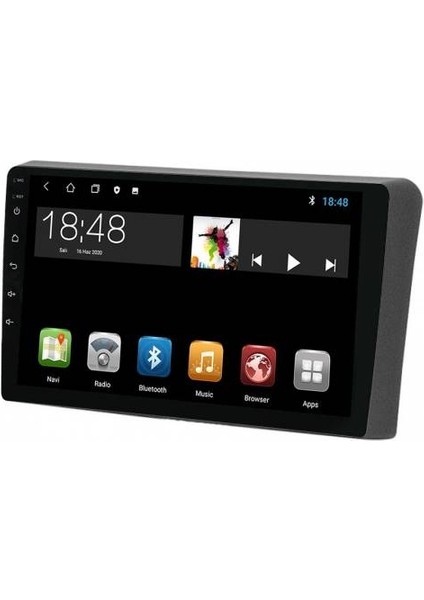 Nakamachi Audi A3 2003-2012 Android Sistem 4gb ram 64gb hafıza Carplay Destekli Multimedia Navigasyon Teyp