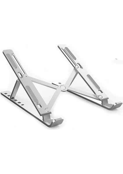 DYT-805 Silver Alüminyum Ayarlanabilir Notebook Stand