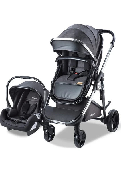 Baby Care BC-440 Collarado Chrome Travel Puset Siyah ( S )