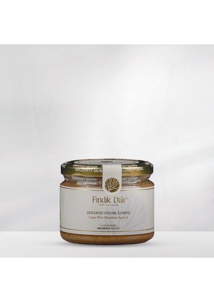 Şekersiz Fındık Ezmesi (250 Gr) %100 Fındık